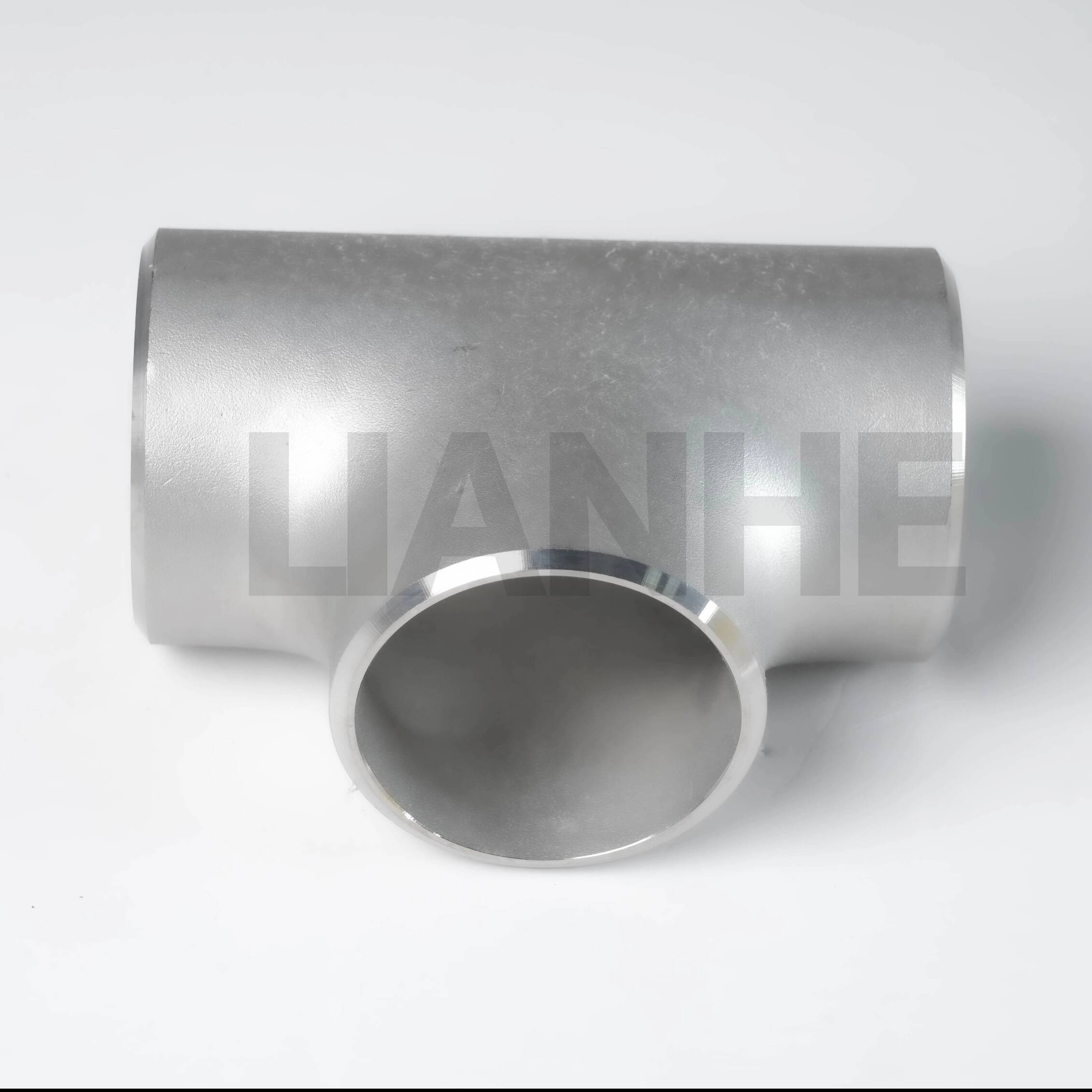 Tee igual BW de acero inoxidable de alta resistencia para tuberías industriales