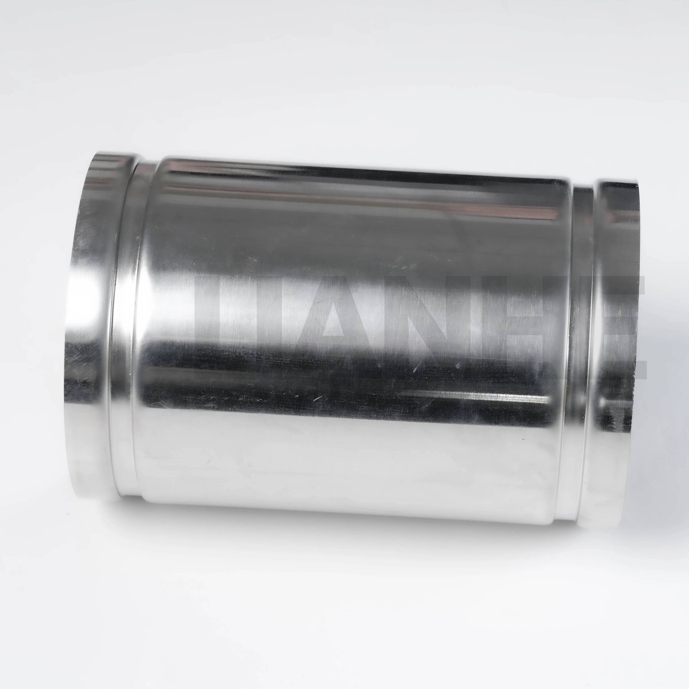 Acoplamiento de ranura de acero inoxidable para sistemas de tuberías de agua y gas