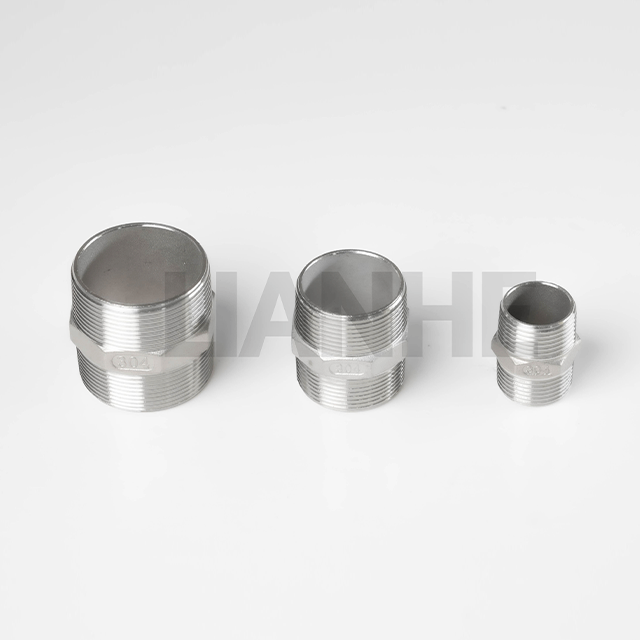 Instalaciones de tuberías roscadas con entrerrosca hexagonal de acero inoxidable 150#